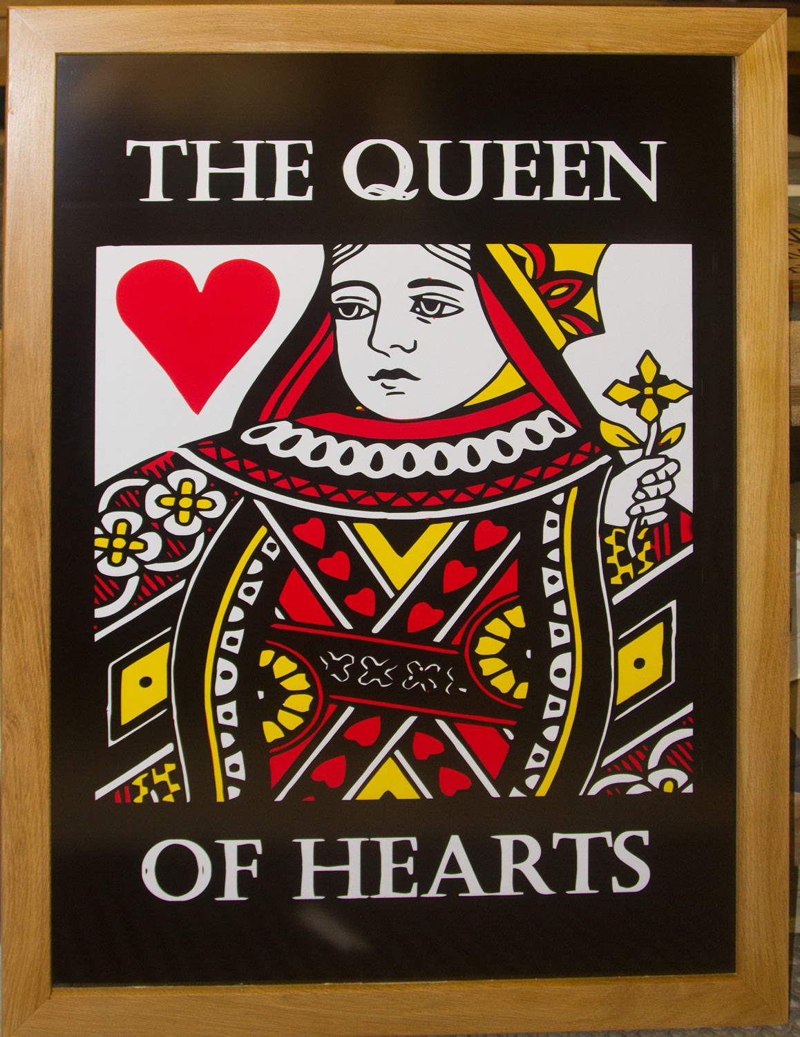 Wooden Framed Pub Sign