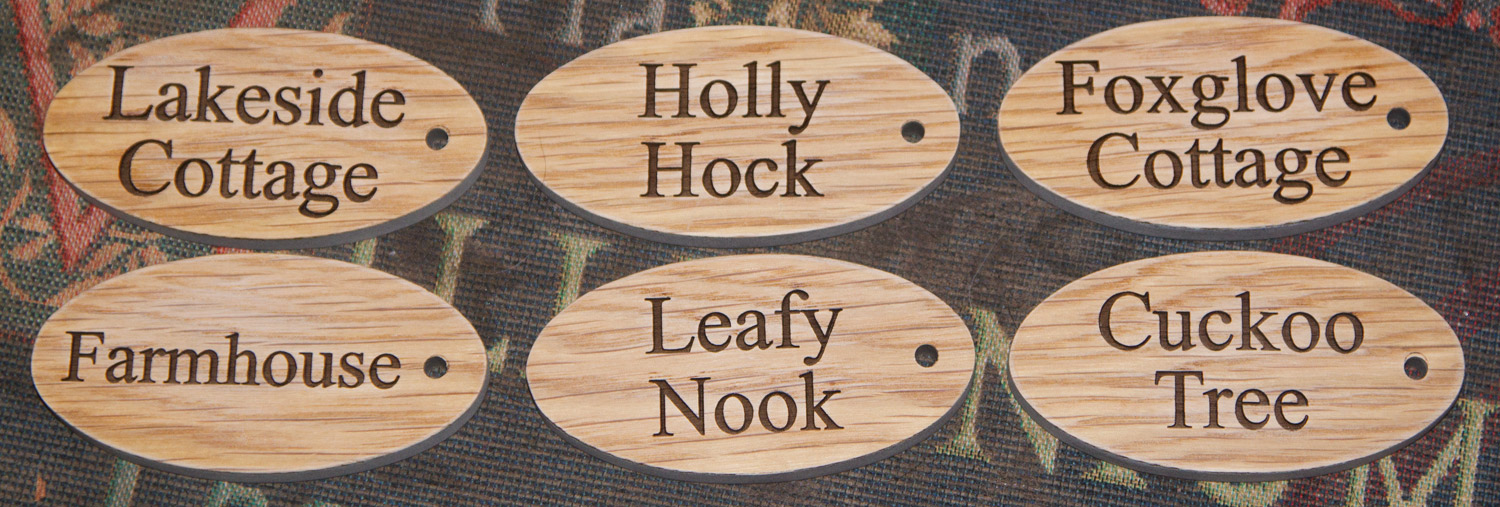Wooden keyrings