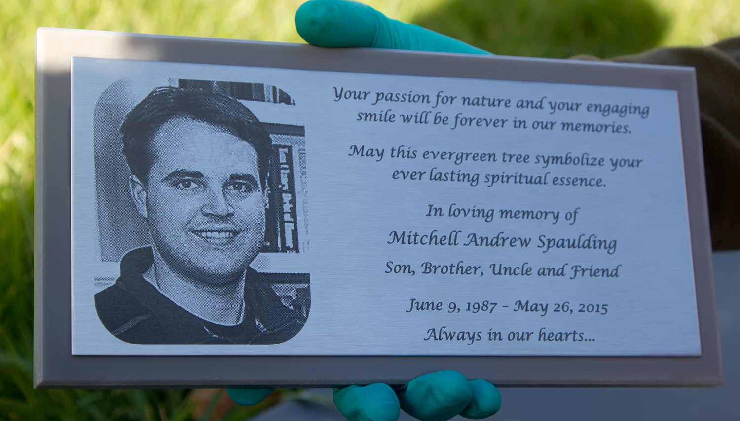Laser Engraved Plaque