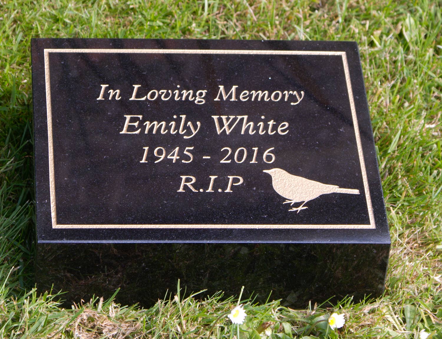 Small black wedge