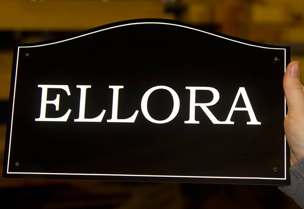Simple House Sign