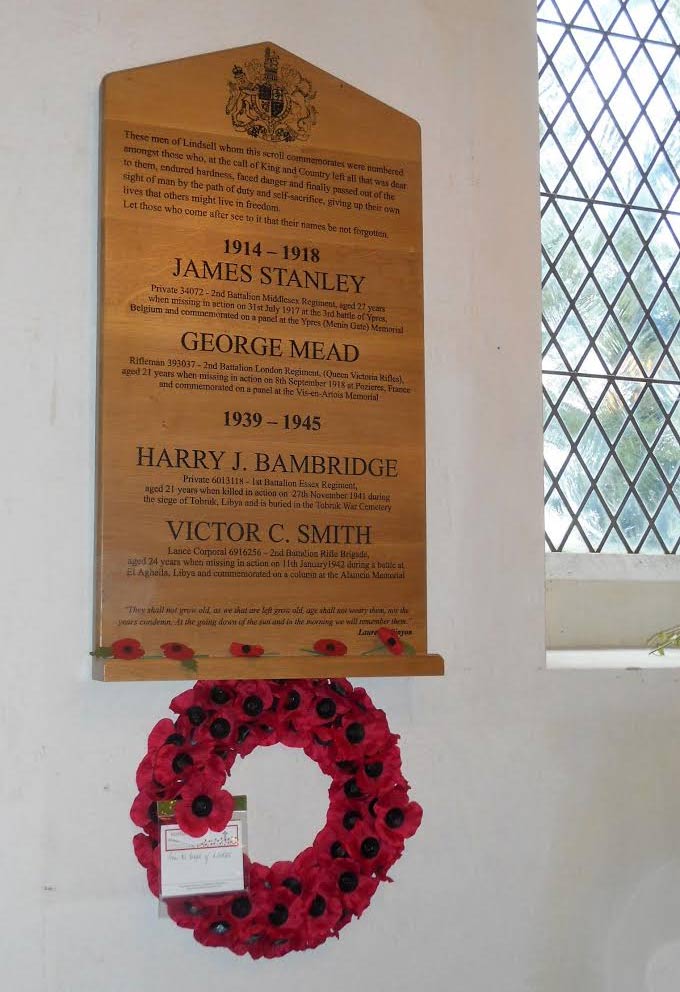Wooden War Memorial