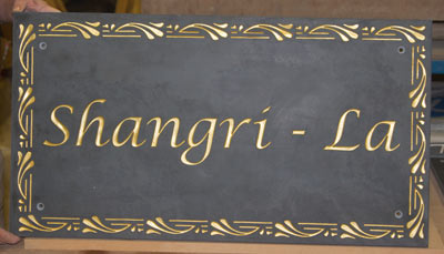 slate-house-sign-gold-lettering