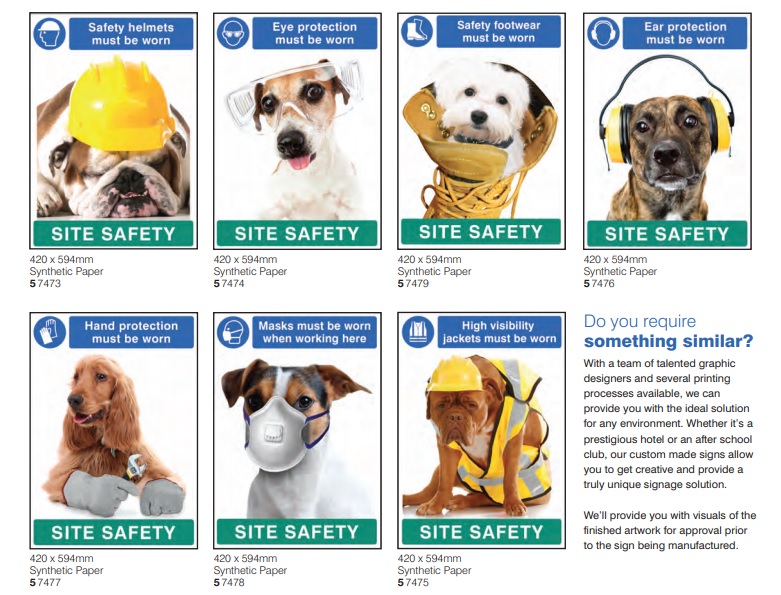 PPE Posters - Site Safety -