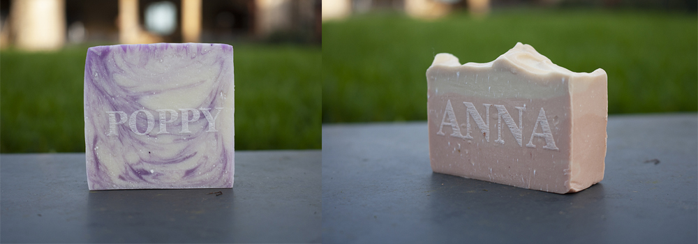 Beautiful, handmade soap for valentines.