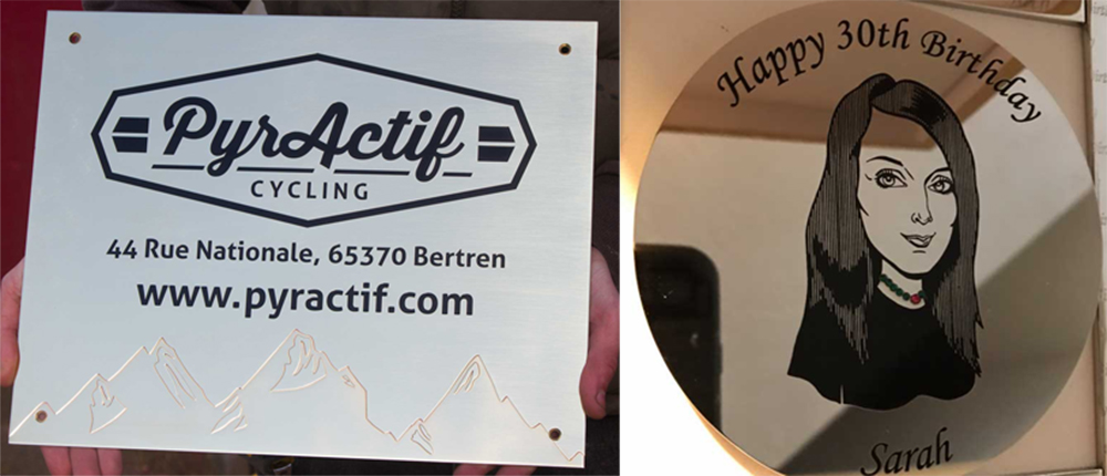 Buy chemically etched signs from the Sign Maker.