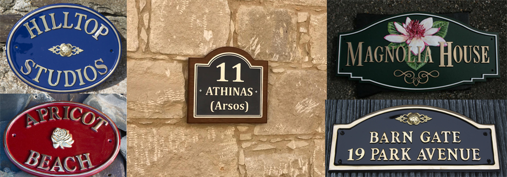 High-quality, traditional cast metal signs from The Sign Maker. 