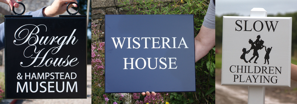 Purchase a bespoke painted sign from The Sign Maker.