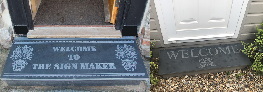 Our slate also makes for brilliant door stops. 