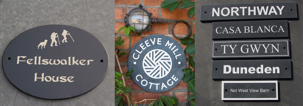 High-quality slate signs made just the way you want them from The Sign Maker. 