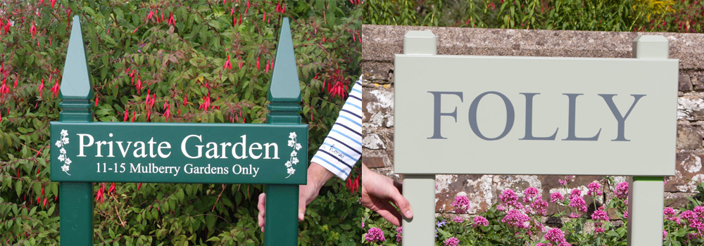 tricoya is an interesting timber choice for painted signs, crafted at The Sign Maker. 