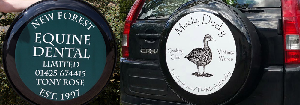 Printed Vinyl Wheel Covers