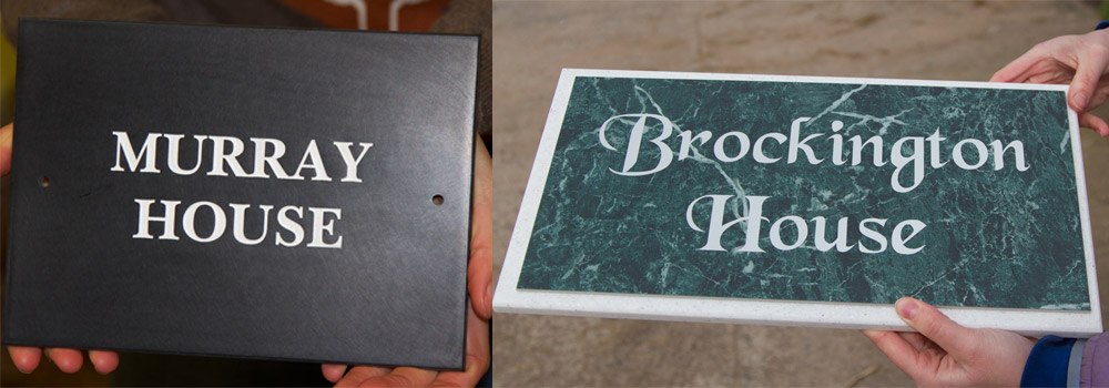 Corian House Signs | The Sign Maker | Hand Crafted, Quality Sustainable Signs
