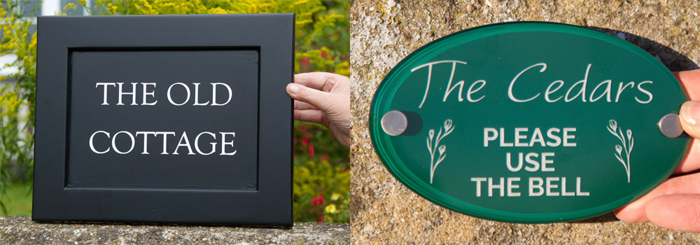 Painted House Signs | The Sign Maker | Hand Crafted, Quality Sustainable Signs