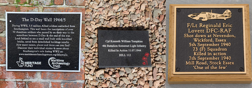 War Memorials | Remembrance Day | The Sign Maker & UK Memorials