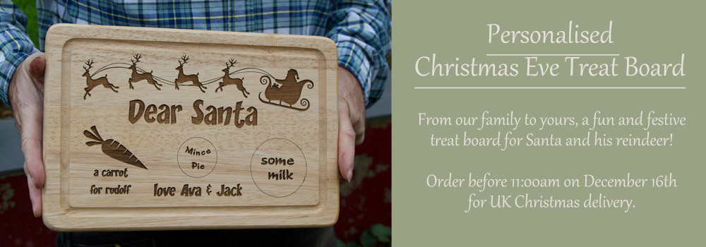 Personalised Christmas Eve Treat Board | The Sign Maker
