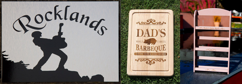 Value-For-Money Signage and Bespoke Laser Engraved Gifts, crafted by The Sign Maker