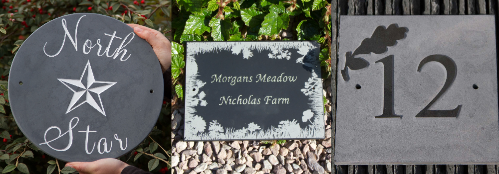 Slate House Signs | The Sign Maker | Signage, The Gift That Keeps On Giving