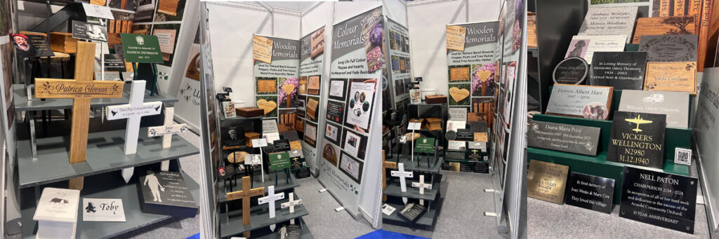 The funeral show was a unique show for UK Memorials. 