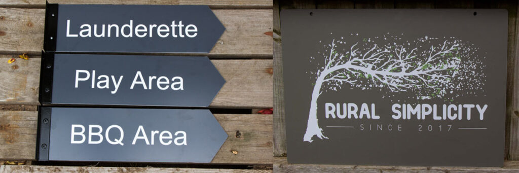 Aluminium Composite signs are a great choice in regards to price and durability, crafted at The Sign Maker.